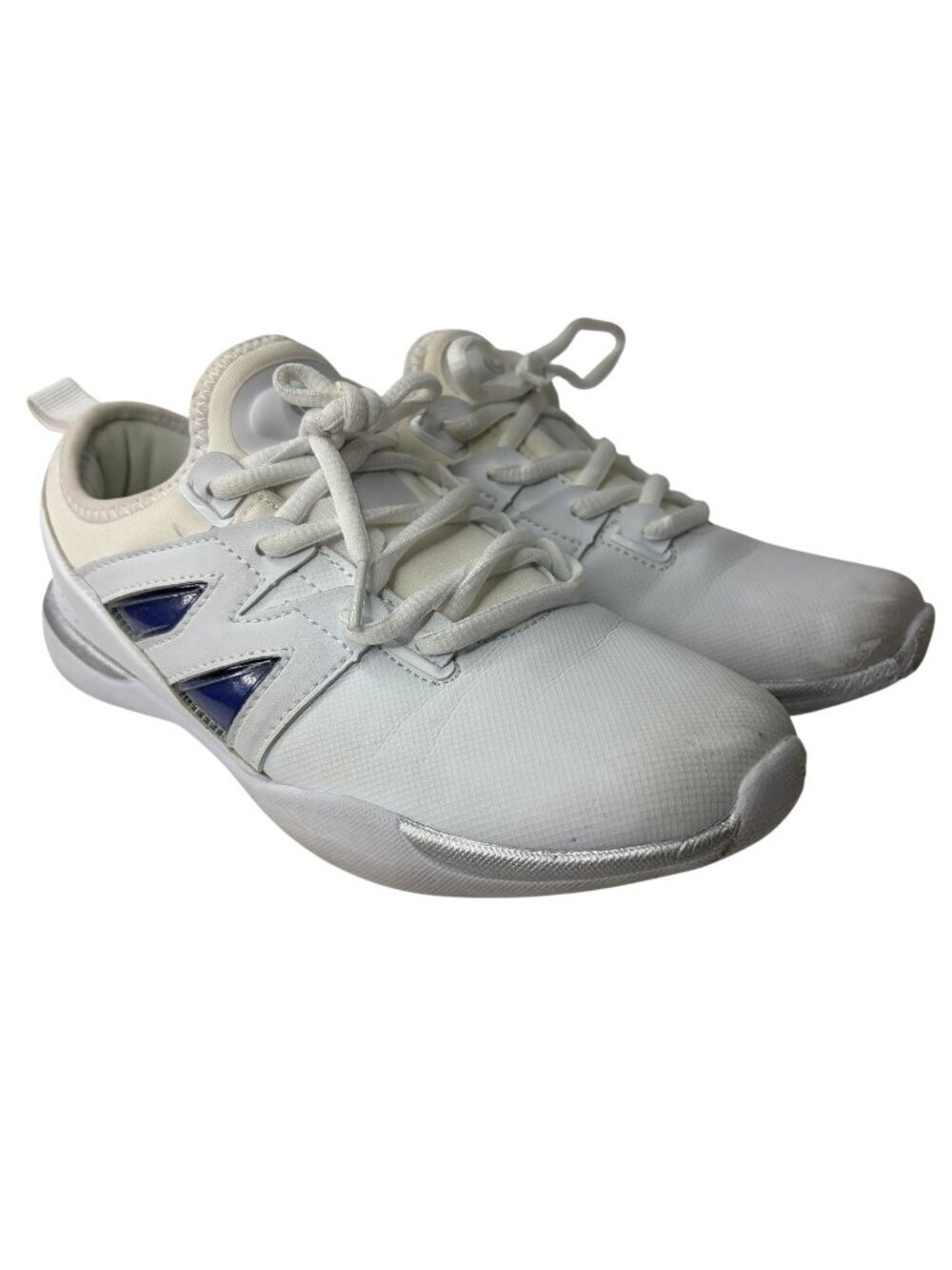 GK Elite Accent 2.0 Women's Size 6 Cheer Shoes White Sneakers S1941 With Color C